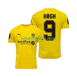 Camisola FK Bodø/Glimt Kasper Hogh 9 Homem Equipamento principal 2025 Mangas Curtas