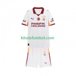 Camisola Galatasaray Criança Equipamento alternativo 2025-2026 Mangas Curtas