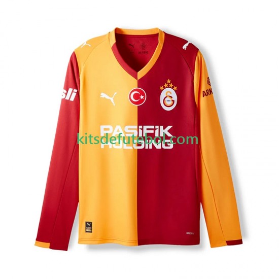 Camisola Galatasaray Homem Equipamento principal 2025-2026 Mangas Compridas