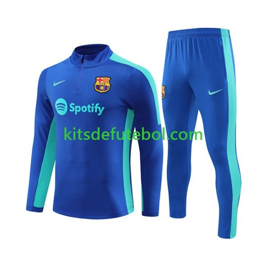 FC Barcelona Azul Conjunto de treino SKU001 2023-2024