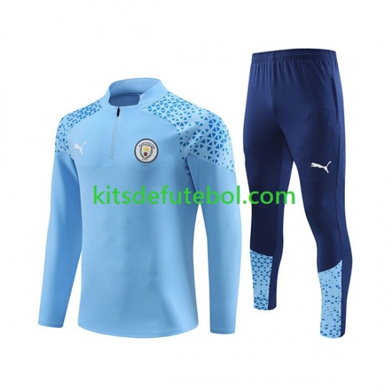 Manchester City Azul Conjunto de treino 2023-2024
