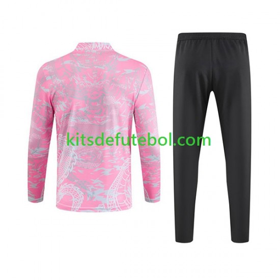 Real Madrid Cor-de-rosa Dragon Conjunto de treino 2023-2024
