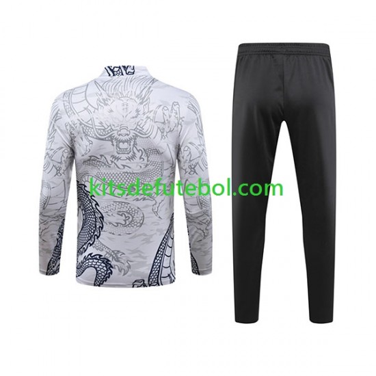 Real Madrid Branco Dragon Conjunto de treino 2023-2024