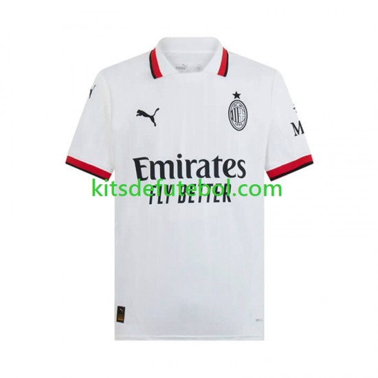 Camisola AC Milan Homem Equipamento alternativo 2024-2025 Mangas Curtas