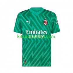 Camisola de Guarda-redes AC Milan Mike Maignan 16 Homem Equipamento principal 2023-2024 Mangas Curtas