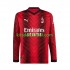 Camisola AC Milan Homem Equipamento principal 2023-2024 Mangas Compridas