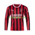 Camisola AC Milan Homem Equipamento principal 2024-2025 Mangas Compridas