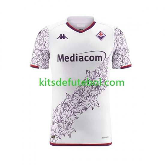 Camisola ACF Fiorentina Homem Equipamento alternativo 2023-2024 Mangas Curtas