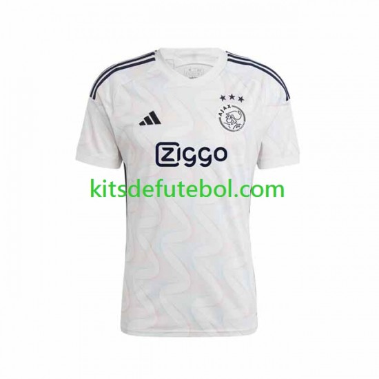 Camisola AFC Ajax Homem Equipamento alternativo 2023-2024 Mangas Curtas