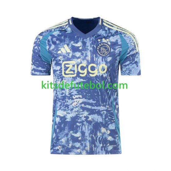 Camisola AFC Ajax Homem Equipamento alternativo 2024-2025 Mangas Curtas