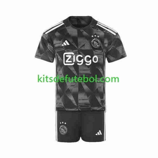 Camisola AFC Ajax Criança Terceiro equipamento 2023-2024 Mangas Curtas