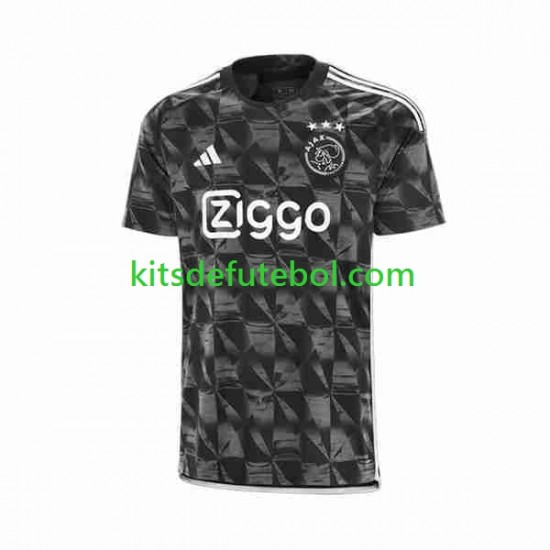 Camisola AFC Ajax Homem Terceiro equipamento 2023-2024 Mangas Curtas