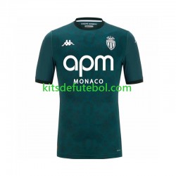Camisola AS Monaco Homem Equipamento alternativo 2024-2025 Mangas Curtas