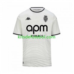 Camisola AS Monaco Homem Terceiro equipamento 2024-2025 Mangas Curtas
