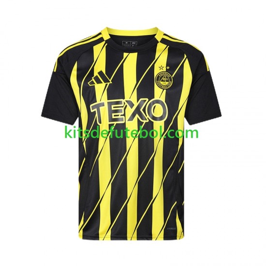 Camisola Aberdeen Homem Equipamento alternativo 2024-2025 Mangas Curtas