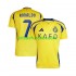 Camisola Al-Nassr Cristiano Ronaldo 7 Homem Equipamento principal 2024-2025 Mangas Curtas