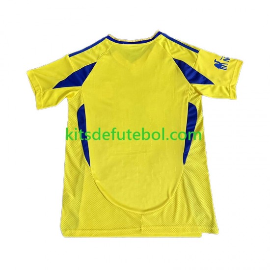 Camisola Al-Nassr Homem Equipamento principal 2024-2025 Mangas Curtas