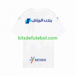 Camisola Al-Hilal Homem Equipamento alternativo 2023-2024 Mangas Curtas