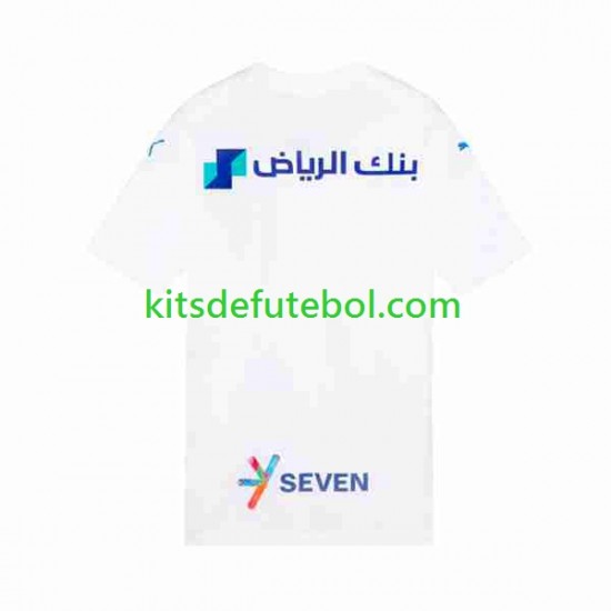 Camisola Al-Hilal Homem Equipamento alternativo 2023-2024 Mangas Curtas
