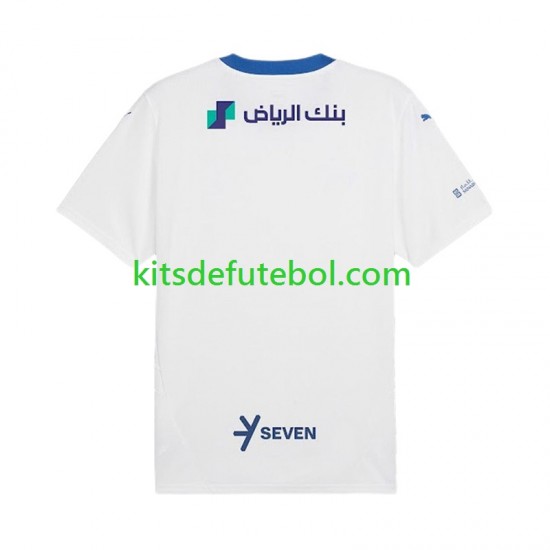 Camisola Al-Hilal Homem Equipamento alternativo 2024-2025 Mangas Curtas