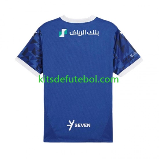 Camisola Al-Hilal Homem Equipamento principal 2024-2025 Mangas Curtas