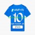 Camisola Al-Hilal Neymar JR 10 Homem Equipamento principal 2023-2024 Mangas Curtas