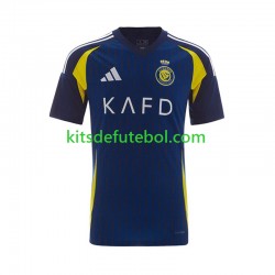 Camisola Al-Nassr Cristiano Ronaldo 7 Homem Equipamento alternativo 2024-2025 Mangas Curtas