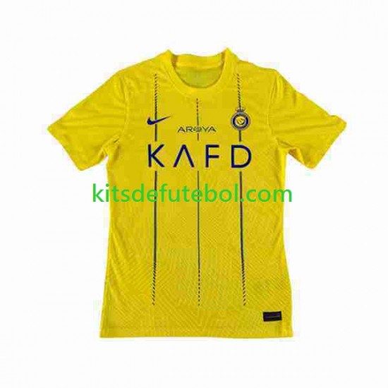 Camisola Al-Nassr Homem Equipamento principal 2023-2024 Mangas Curtas