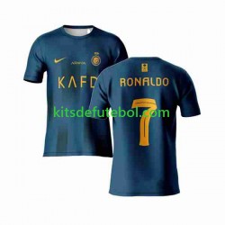 Camisola Al-Nassr Ronaldo 7 Homem Equipamento alternativo 2023-2024 Mangas Curtas