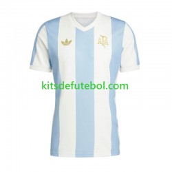 Camisola Seleção da Argentina 50 Anniversary Homem Equipamento principal Mangas Curtas