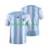 Camisola Retrô Seleção da Argentina Homem Equipamento principal 2006 Mangas Curtas