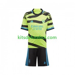 Camisola Arsenal Criança Equipamento alternativo 2023-2024 Mangas Curtas