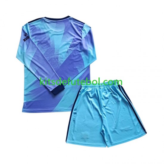 Camisola Arsenal Criança Terceiro equipamento 2024-2025 Mangas Compridas