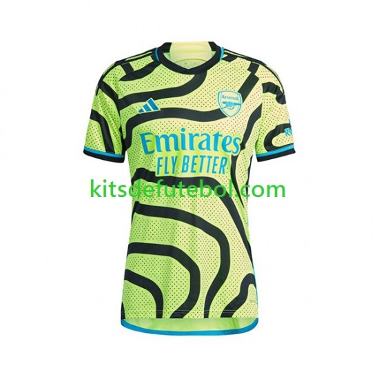 Camisola Arsenal Gabriel Martinelli 11 Homem Equipamento alternativo 2023-2024 Mangas Curtas