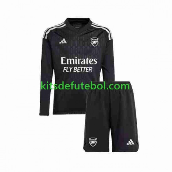 Camisola de Guarda-redes Arsenal Criança Equipamento principal 2023-2024 Mangas Compridas