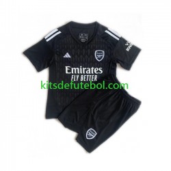 Camisola de Guarda-redes Arsenal Criança Equipamento principal 2023-2024 Mangas Curtas