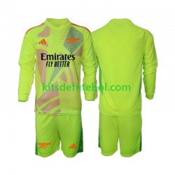 Camisola de Guarda-redes Arsenal Criança Equipamento principal 2024-2025 Mangas Compridas