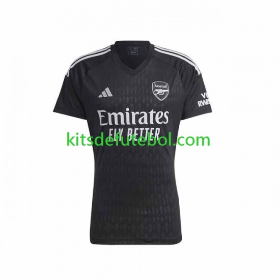 Camisola de Guarda-redes Arsenal Homem Equipamento principal 2023-2024 Mangas Curtas