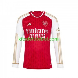 Camisola Arsenal Homem Equipamento principal 2023-2024 Mangas Compridas