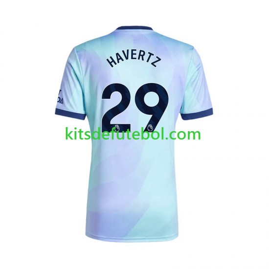 Camisola Arsenal Kai Havertz 29 Homem Terceiro equipamento 2024-2025 Mangas Curtas