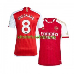 Camisola Arsenal Martin Odegaard 8 Homem Equipamento principal 2023-2024 Mangas Curtas