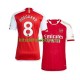Camisola Arsenal Martin Odegaard 8 Homem Equipamento principal 2023-2024 Mangas Curtas
