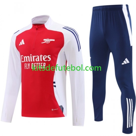 Arsenal Vermelho Conjunto de treino 2024-2025