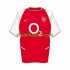 Camisola Retrô Arsenal Homem Equipamento principal 2002 Mangas Curtas