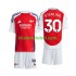 Camisola Arsenal Sterling 30 Criança Equipamento principal 2024-2025 Mangas Curtas