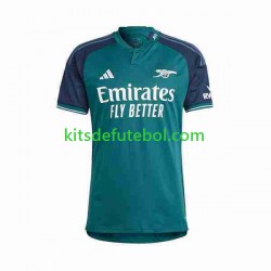 Camisola Arsenal Homem Terceiro equipamento 2023-2024 Mangas Curtas