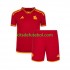 Camisola AS Roma Criança Equipamento principal 2023-2024 Mangas Curtas