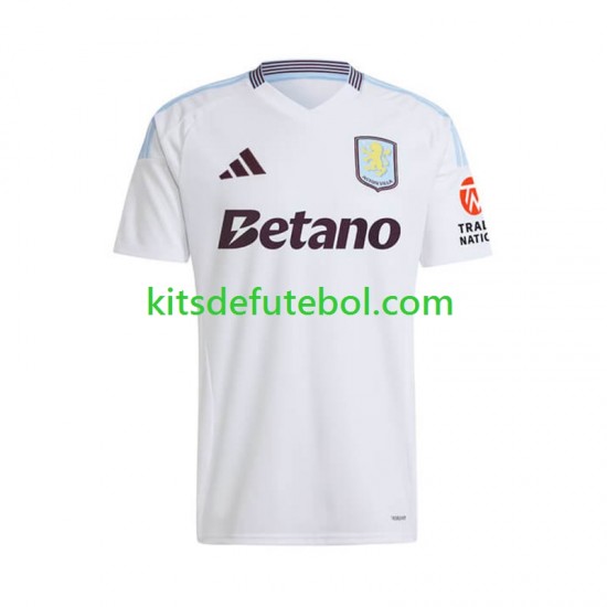 Camisola Aston Villa Homem Equipamento alternativo 2024-2025 Mangas Curtas