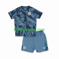 Camisola Aston Villa Criança Terceiro equipamento 2023-2024 Mangas Curtas