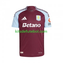 Camisola Aston Villa Homem Equipamento principal 2024-2025 Mangas Curtas